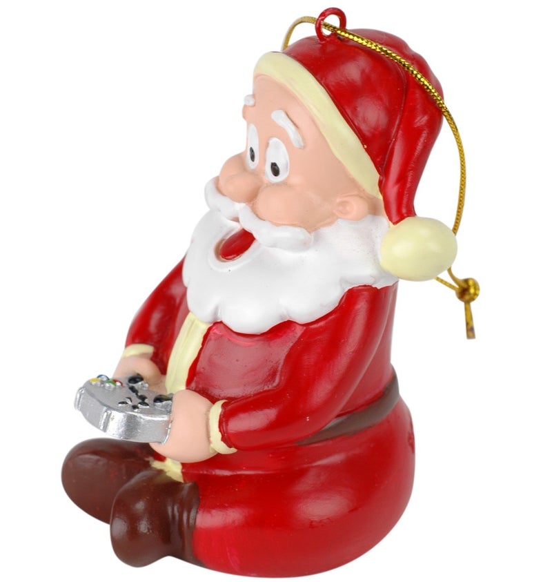 Tree Buddees Gamer Santa Claus Video Gaming Christmas Ornament - Image 3